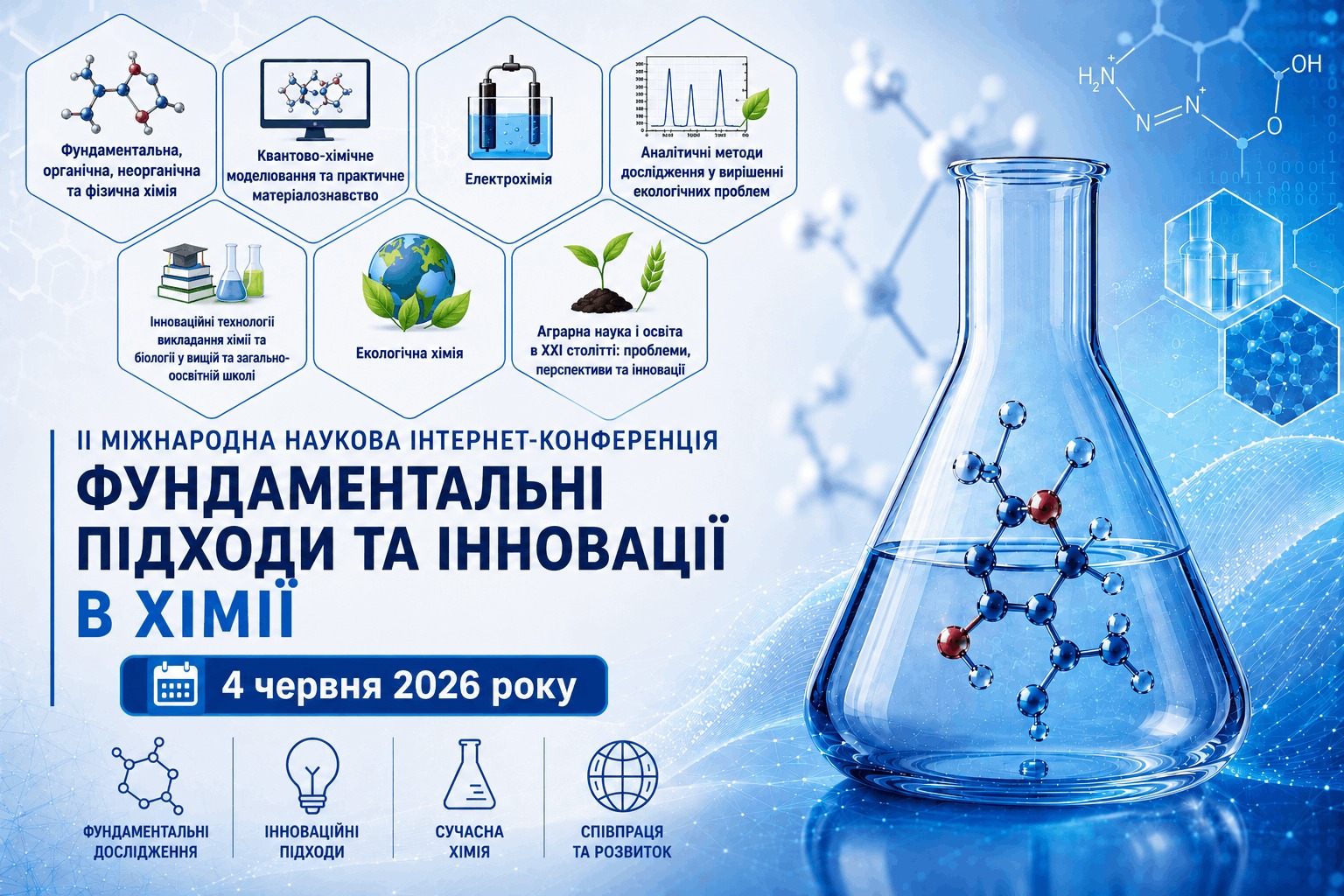 ІІ Міжнародна наукова конференція «Фундаментальні підходи та інновації в хімії»